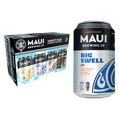 Maui Brewing Variety Pack 12pk 12oz Can