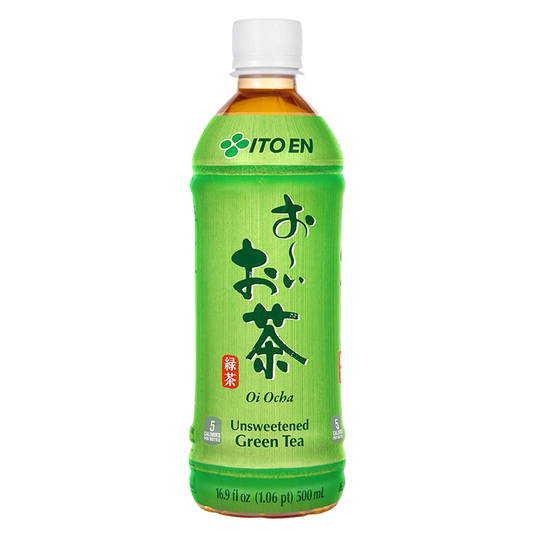 Ito En Oi Ocha Unsweetened Green Tea 16.9oz Btl