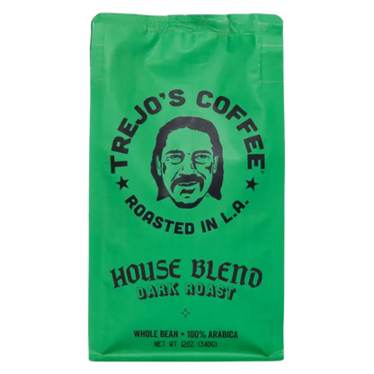 Trejo's Coffee Dark Roast Whole Bean Coffee, 12 oz