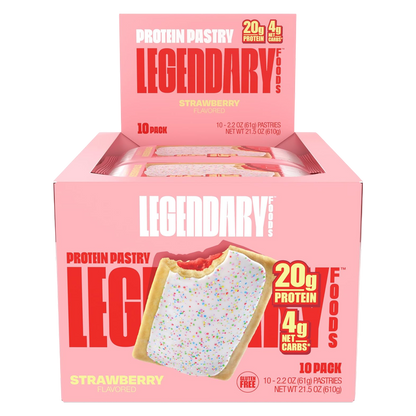 Legendary Foods Strawberry Protein Pastry Case 10 CT