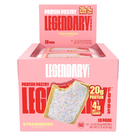 Legendary Foods Strawberry Protein Pastry Case 10 CT