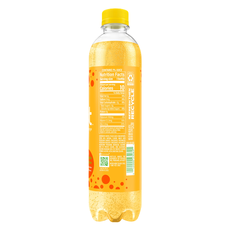 Bubly Burst Pineapple Tangerine 16.9oz Btl