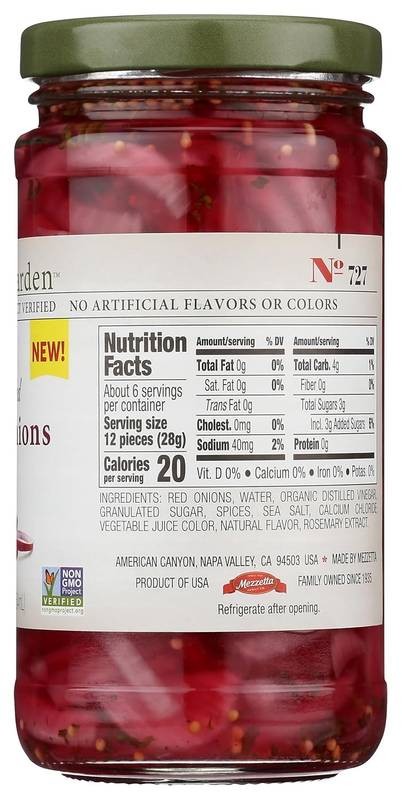 Jeff's Garden Pickled Red Onions 12oz