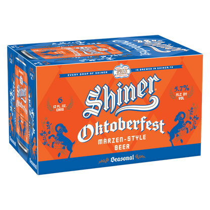 Shiner Seasonal - Oktoberfest 6pk 12oz Can