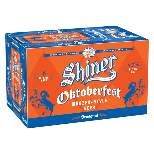 Shiner Seasonal - Oktoberfest 6pk 12oz Can