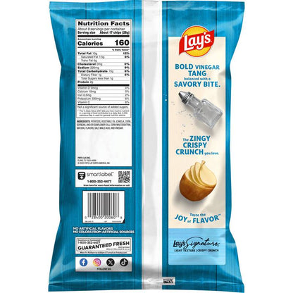 Lay's Salt & Vinegar Potato Chips 7.75oz