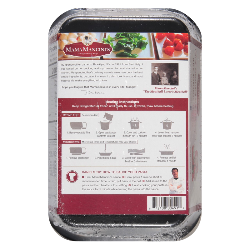 Beef Meatballs in Sauce - 16oz
