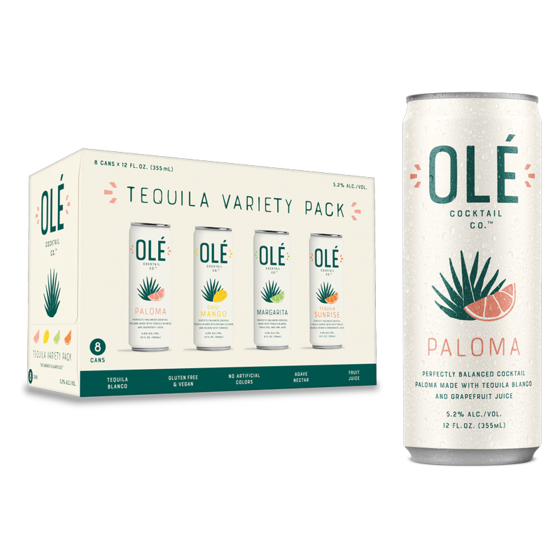 Ole Tequila Variety Pack 8pk 5.2% ABV
