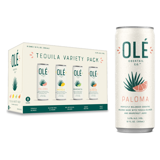 Ole Tequila Variety Pack 8pk 5.2% ABV