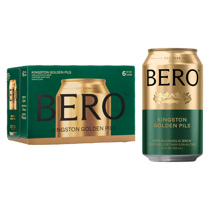 BERO Kingston Golden Pils Non-Alcoholic 6pk 12oz Can