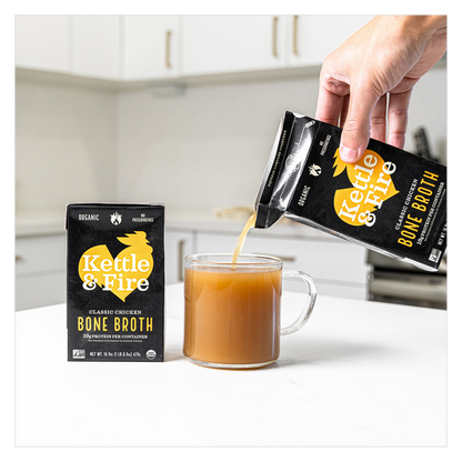 Kettle & Fire Chicken Bone Broth 16.9oz