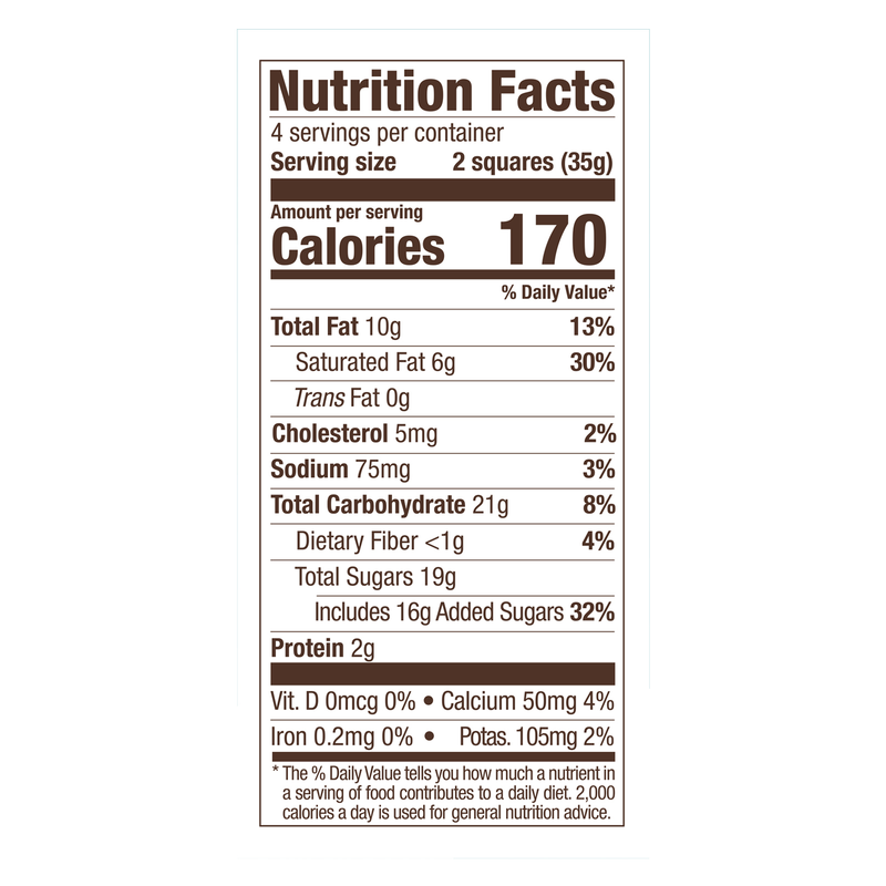 Ghirardelli Sea Salt Caramel Milk Chocolate Squares Bar 4.8oz