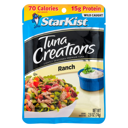 StarKist Tuna Creations Ranch Pouch 2.6oz