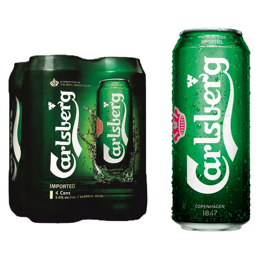 Carlsberg 4 Pack 16 oz Cans