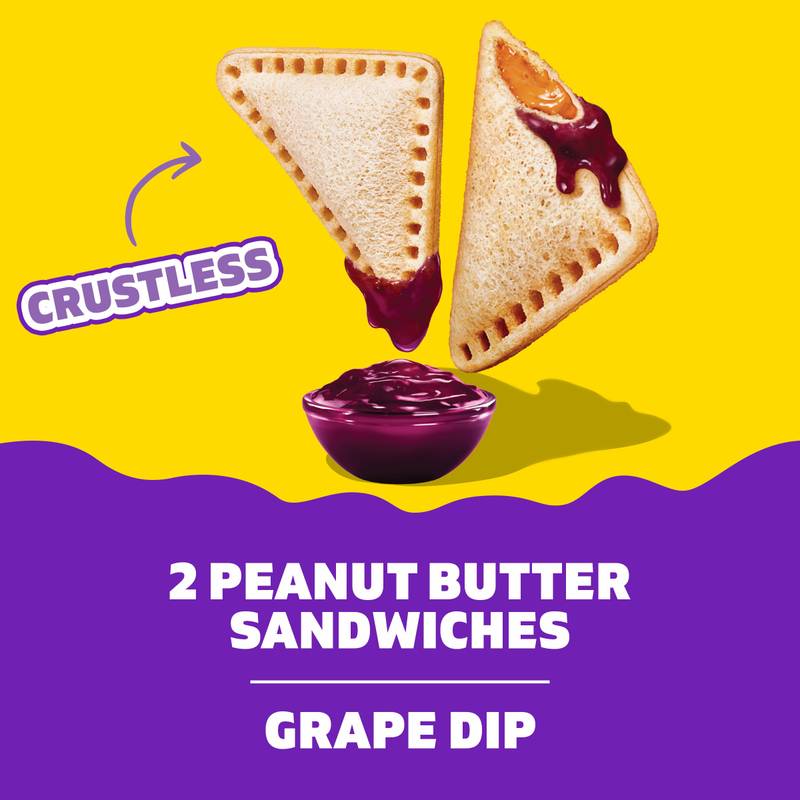 Lunchables PB&J Peanut Butter Sandwich & Grape Dip - 2.27oz