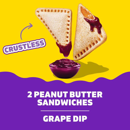 Lunchables PB&J Peanut Butter Sandwich & Grape Dip - 2.27oz
