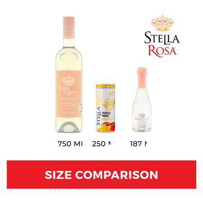 Stella Rosa Peach Semi-Sweet White Wine 2Pk/250 ml