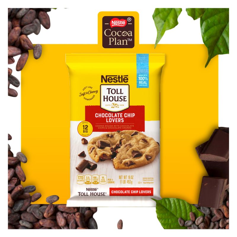 Nestle Toll House Ultimates Chocolate Chip Lovers Cookie Dough - 12ct /16oz