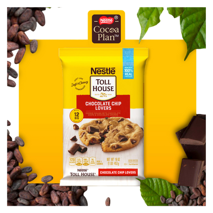 Nestle Toll House Ultimates Chocolate Chip Lovers Cookie Dough - 12ct /16oz