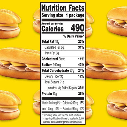 Lunchables Uploaded Turkey and Cheddar Sub Sandwich - 15oz