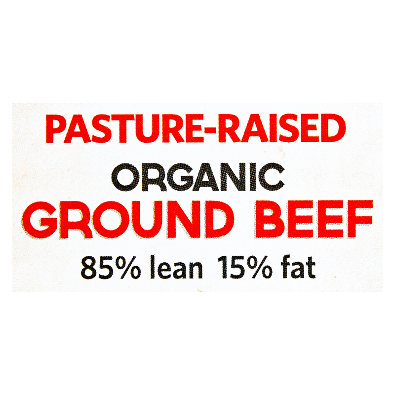 Organic Prairie Frozen 85/15 Ground Beef - 16oz