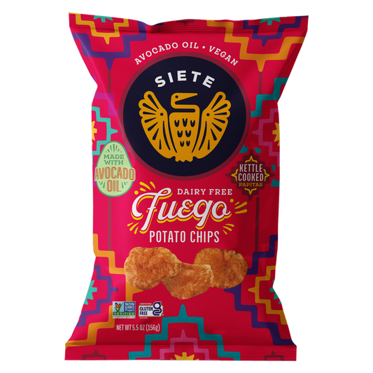 Siete Fuego Kettle Potato Chips 5.5oz