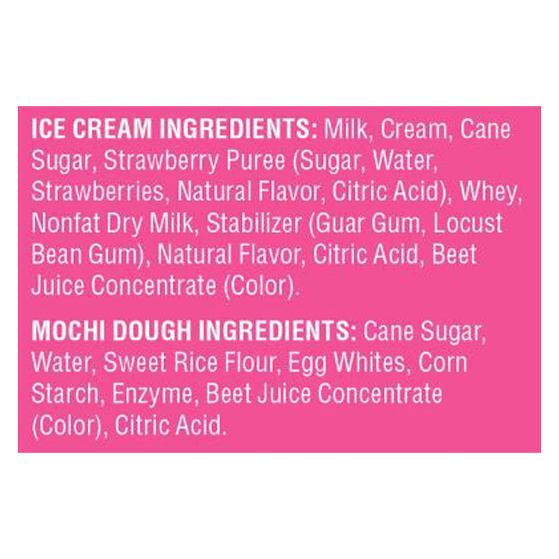 My/Mochi Strawberry Ice Cream 6ct