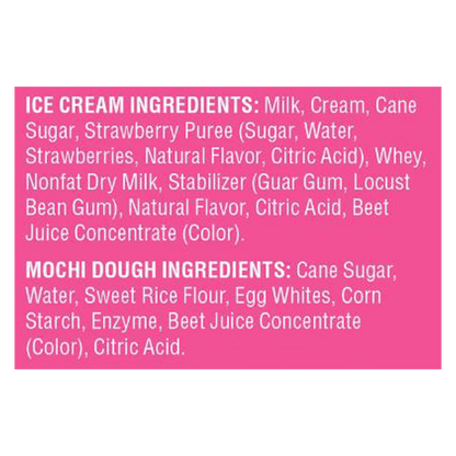 My/Mochi Strawberry Ice Cream 6ct