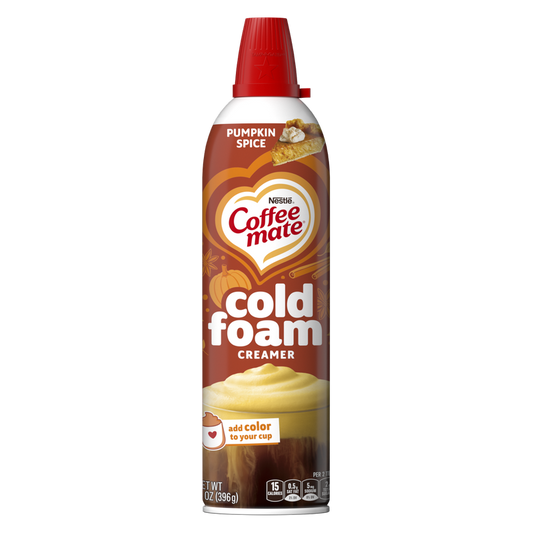 Coffee Mate Pumpkin Spice Cold Foam 14oz Btl