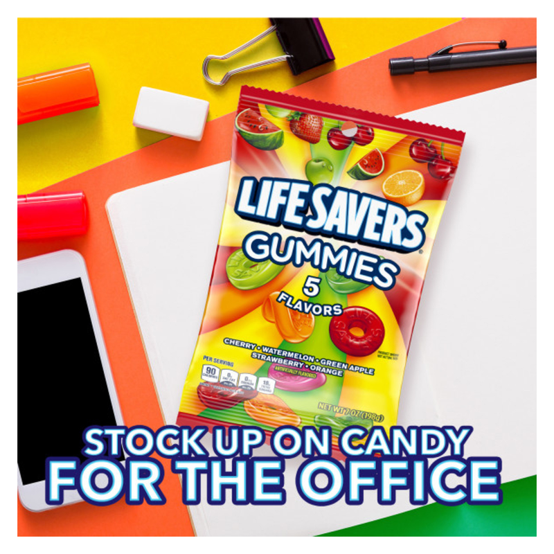 Life Savers 5 Flavors Gummies 7oz