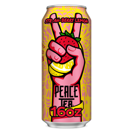 Peace Tea Str-Ah-Berry Lemon 16oz Can