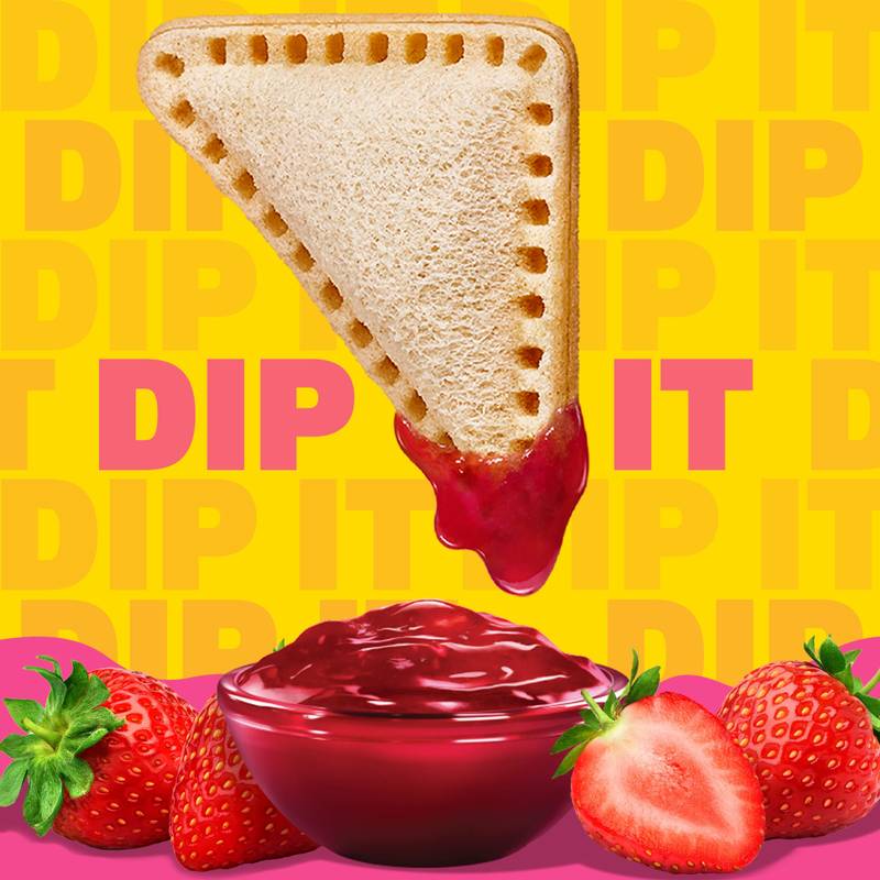 Lunchables PB&J Peanut Butter Sandwich & Strawberry Dip - 2.27oz
