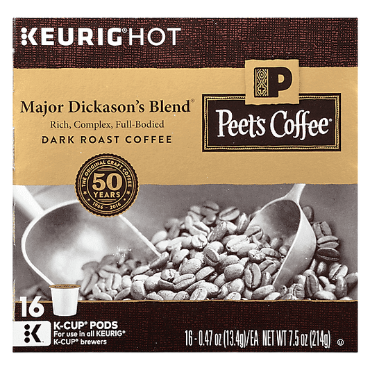 Peet's Major Dickason Iced Coffee 16pk
