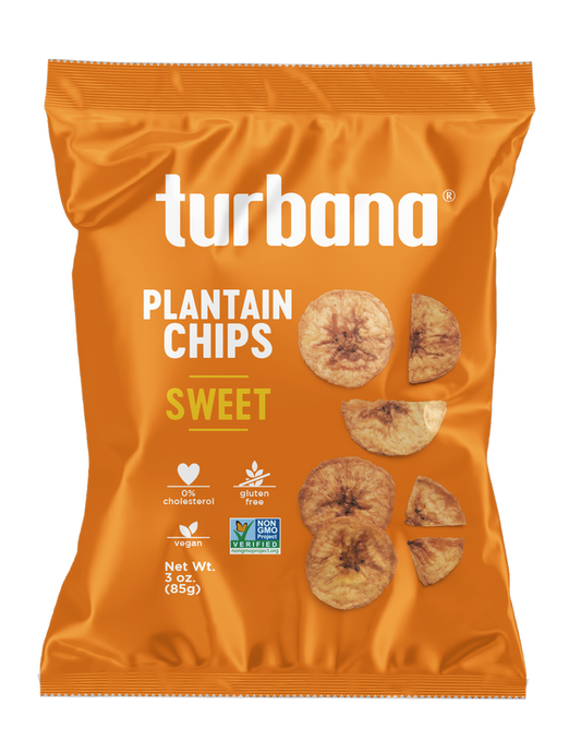 Turbana Sweet Plantain Chips 3oz Bag