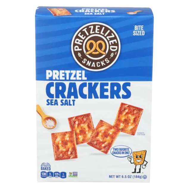 PRETZELIZED™ Sea Salt Pretzel Crackers, 6.5oz