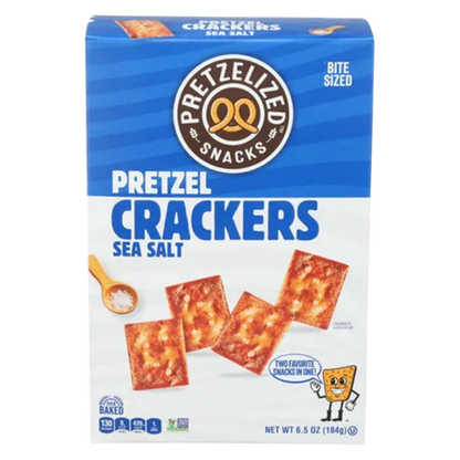 PRETZELIZED™ Sea Salt Pretzel Crackers, 6.5oz