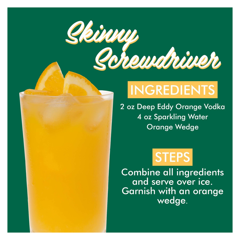 Deep Eddy Orange Vodka 50ml (70 Proof)