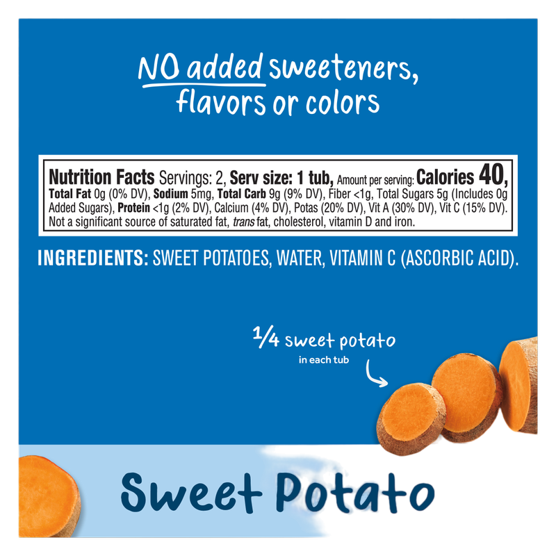Gerber 1st Foods Sweet Potato Baby Food, 2oz. 2-Pack