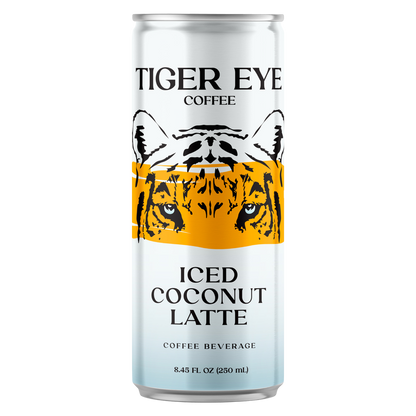 Tiger Eye Iced Coconut Latte 8.5oz Can