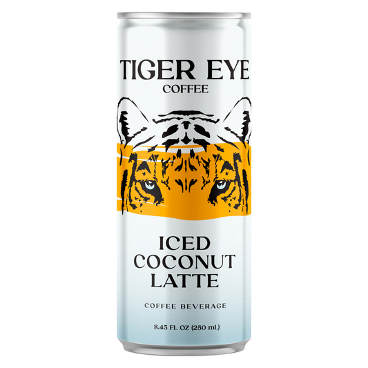 Tiger Eye Iced Coconut Latte 8.5oz Can