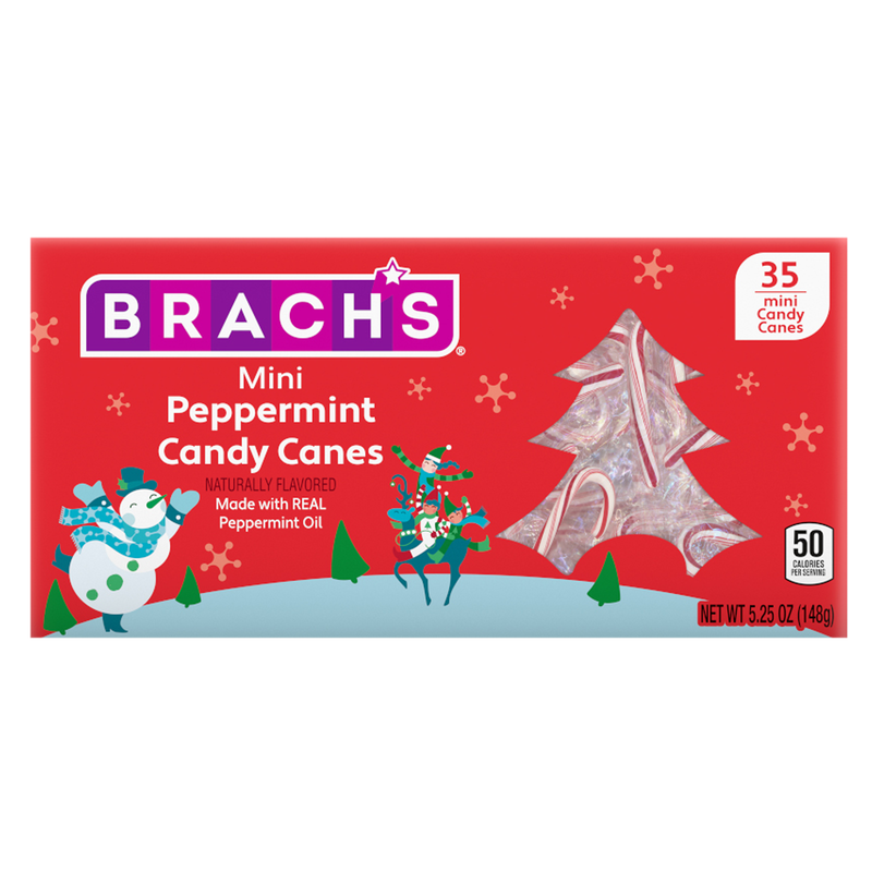 Brach's Bob's Mini Peppermint Candy Canes 35ct