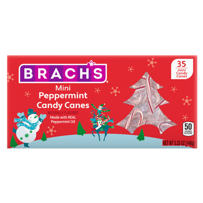 Brach's Bob's Mini Peppermint Candy Canes 35ct