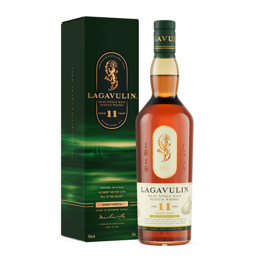 Lagavulin Sweet Peat Scotch 11 Year