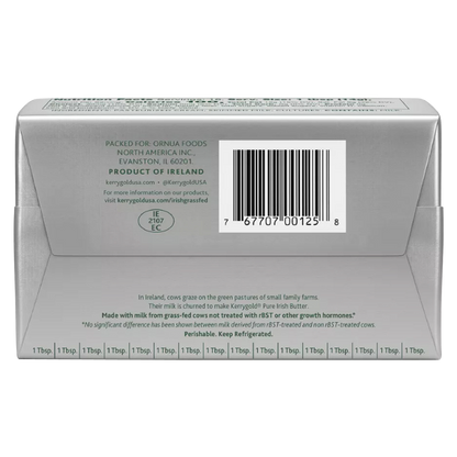Kerrygold Pure Irish Unsalted Butter - 8oz