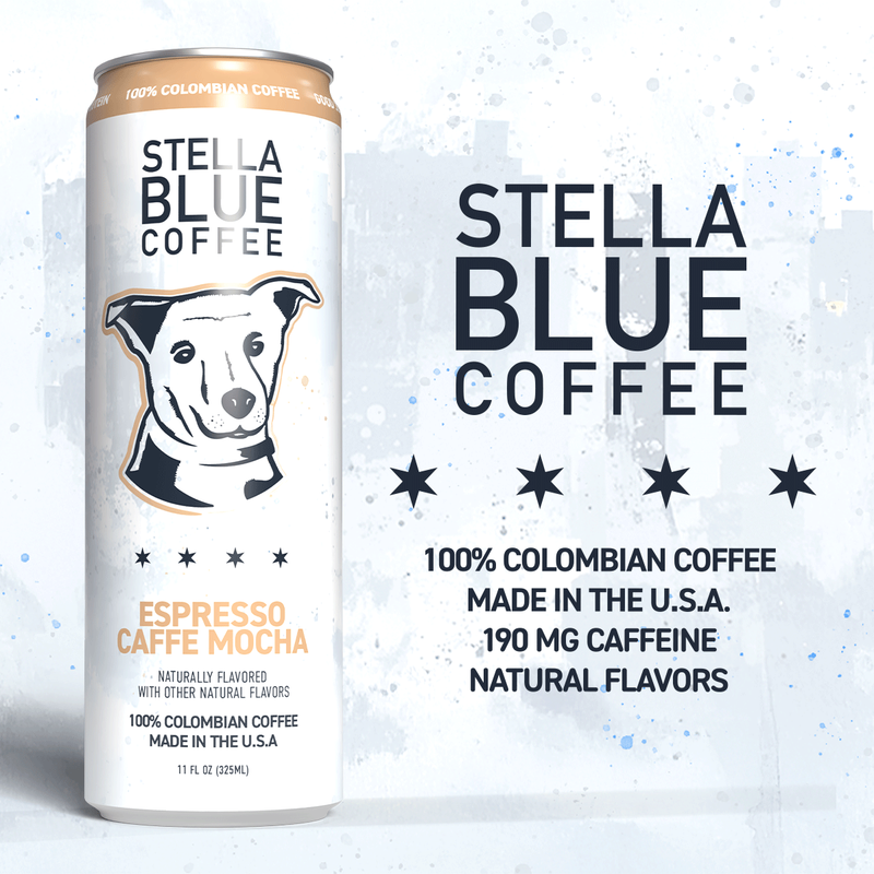 Stella Blue Coffee Espresso Caffe Mocha, 11 oz
