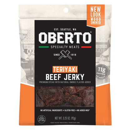 Oberto All Natural Teriyaki Beef Jerky 3.25oz