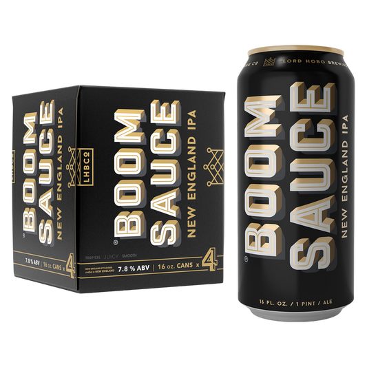 Lord Hobo Boomsauce Double IPA 4pk 16.9oz Can 7.8% ABV