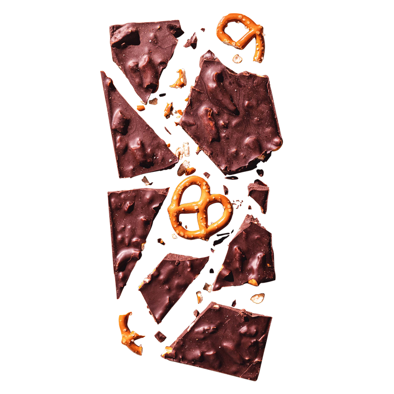 Compartés California Love Pretzel Dark Chocolate Bar 3oz