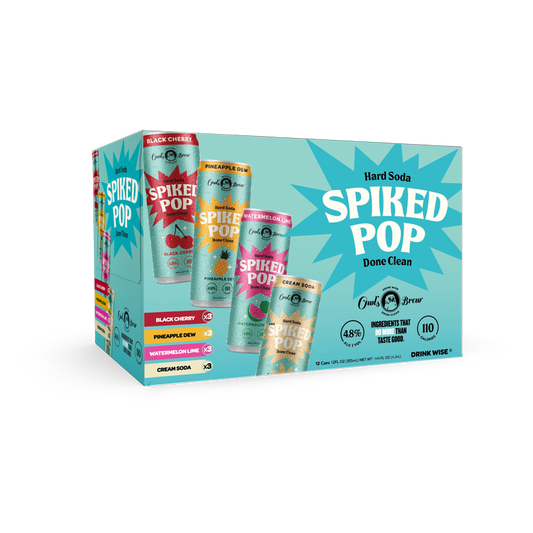 Spiked Pop Variety 12pk 12oz Can