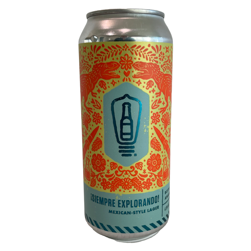 Bottle Logic Brewing Siempre Explorando Mexican-Style Lager 4pk 16oz